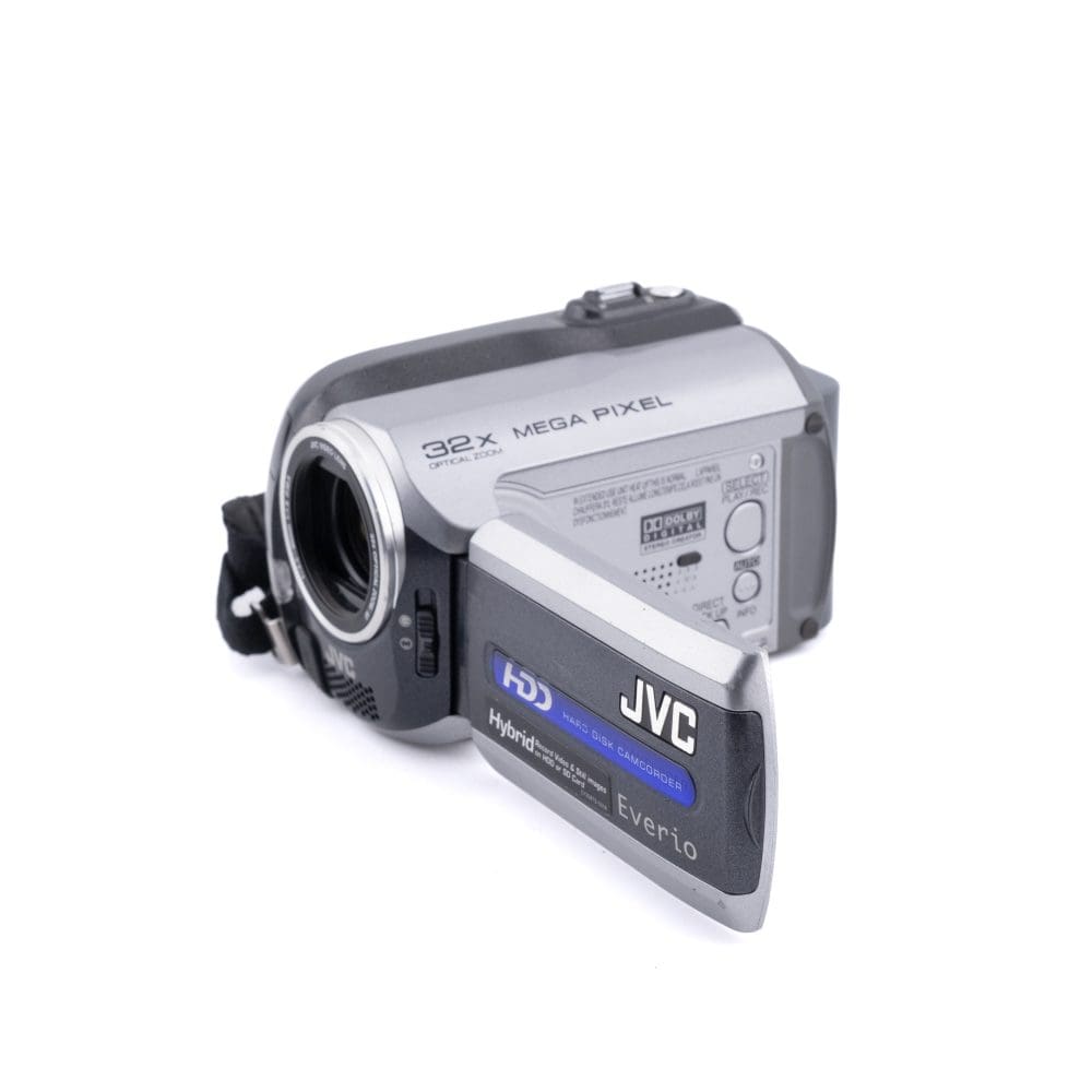 JVC Everio 32x Optical Zoom Mega Pixel Hard Disk Camcorder