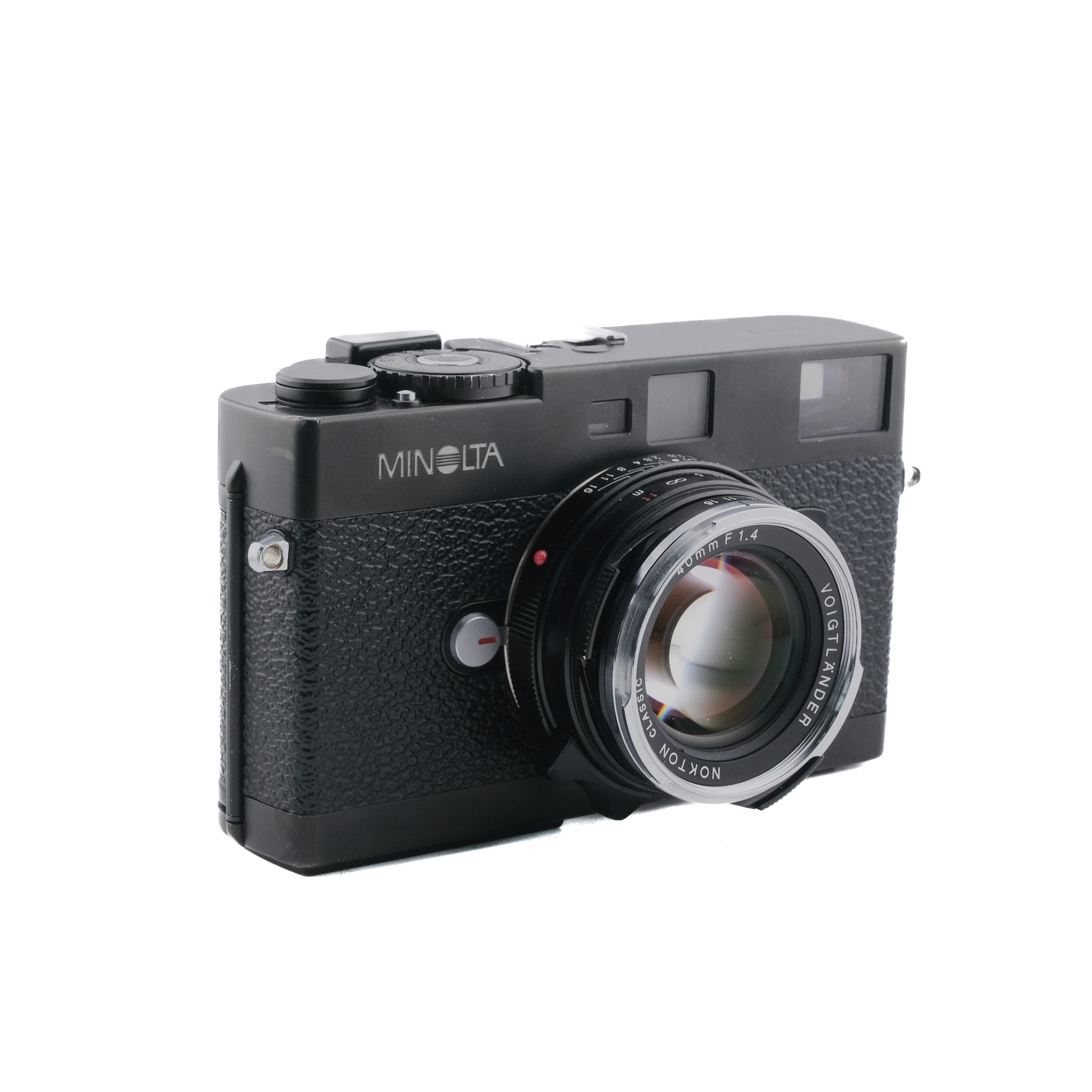 Minolta CLE Rangefinder Film Camera with 40mm f/1.4 Lens