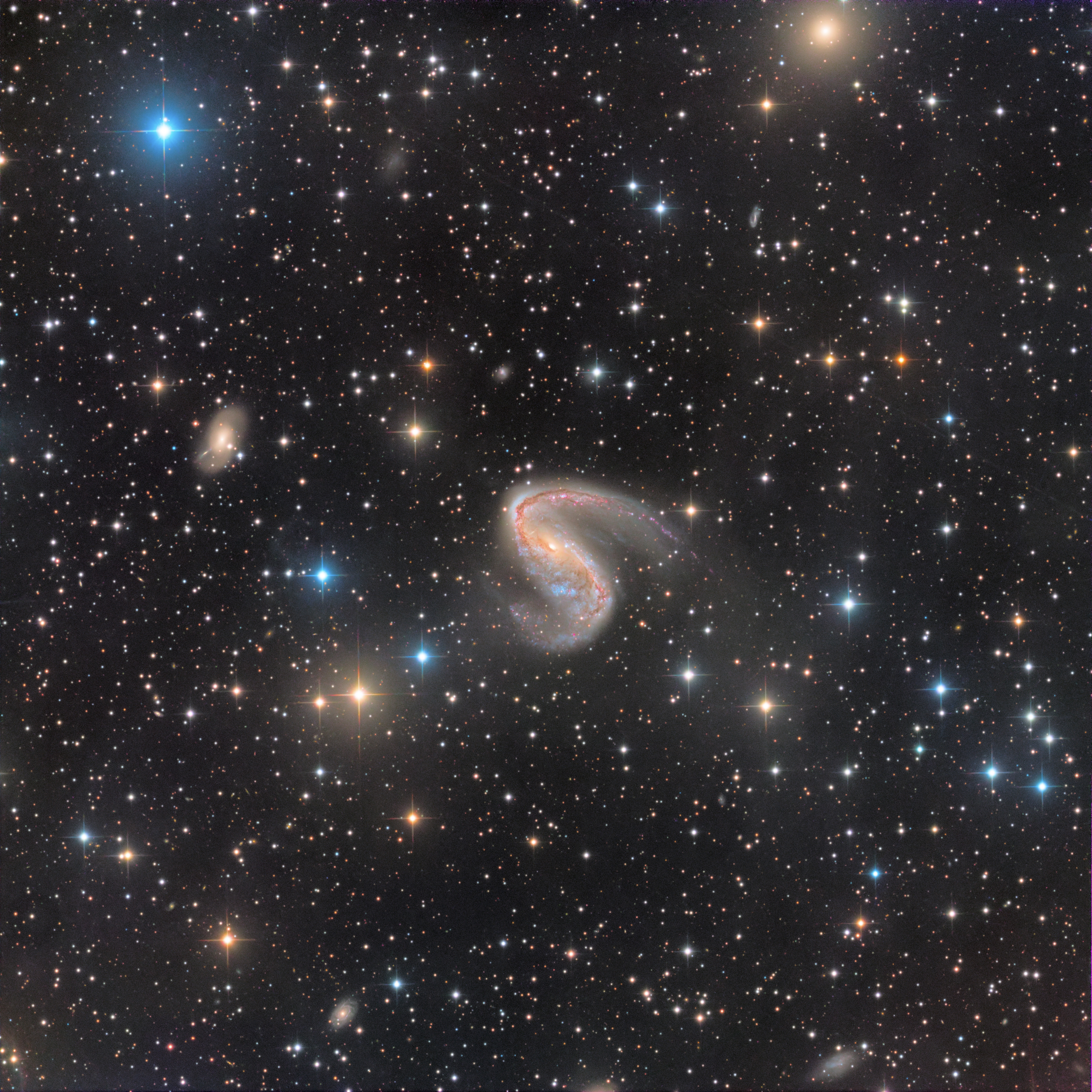 NGC2442/NGC2443を Telescope Live で 夜空の観測所