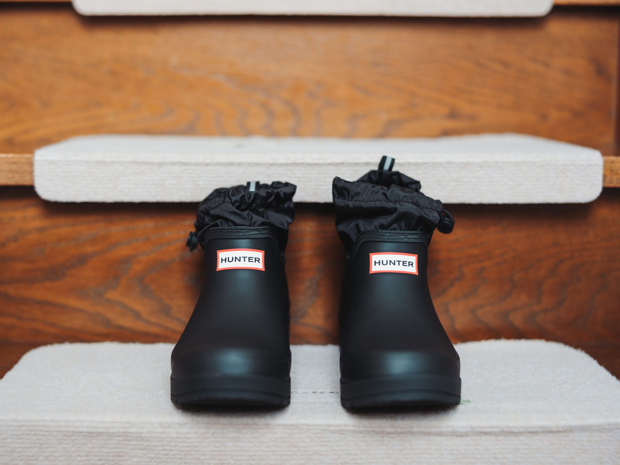 雨の中を歩くなら。HUNTER “プレイショート トラベルブーツ” | NocTone