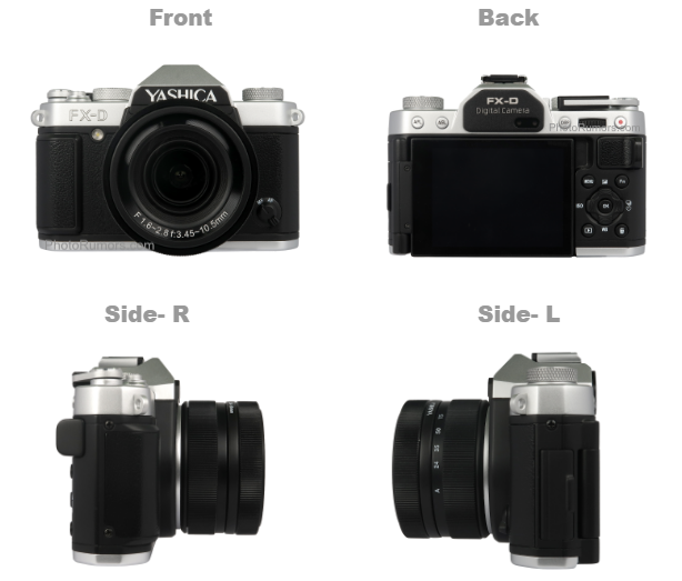 Additional information on the upcoming Yashica FX-D camera models