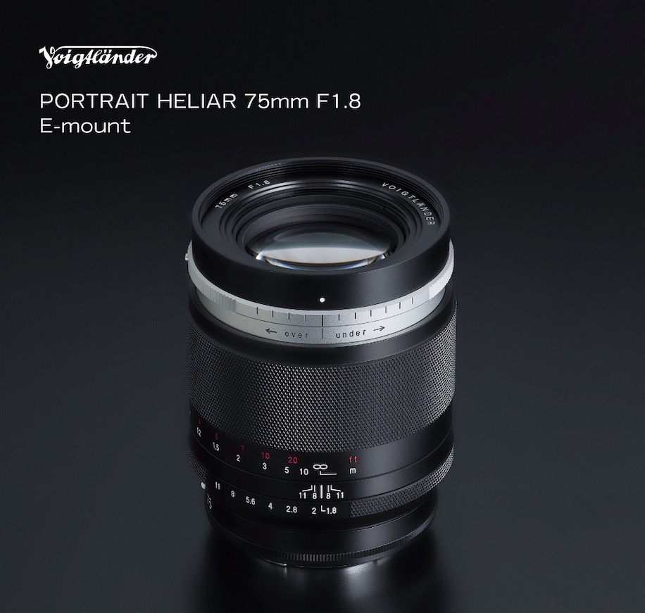 New Voigtlander PORTRAIT HELIAR 75mm f/1.8 lens with various bokeh