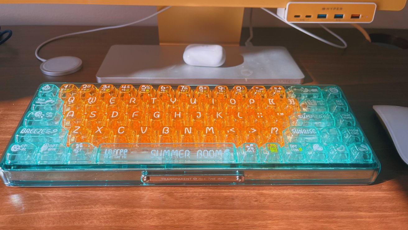 Lofree 1% Transparent Keyboard review: Solid mechanical with