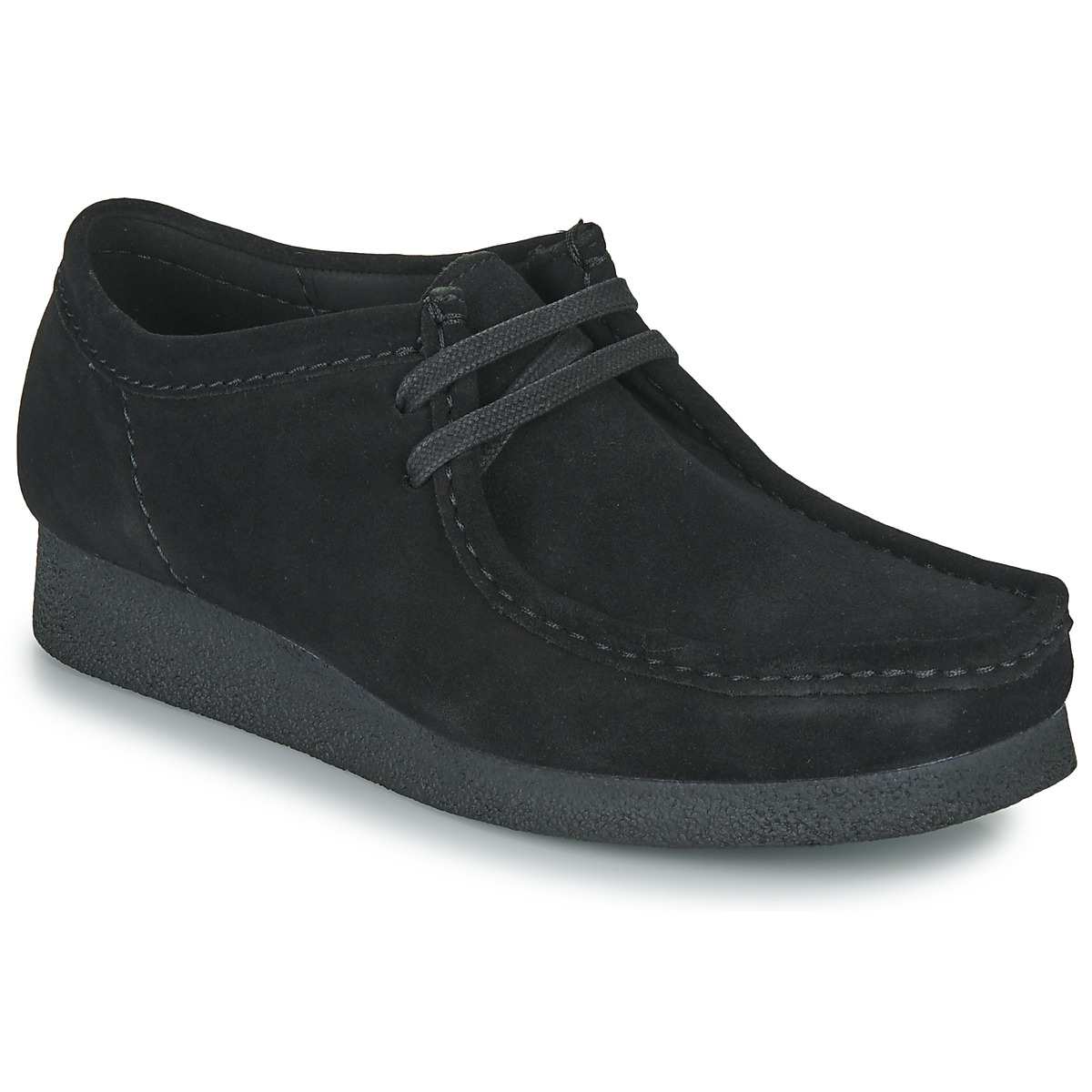 Clarks WALLABEE EVO Black - Free delivery | Spartoo NET ! - Shoes