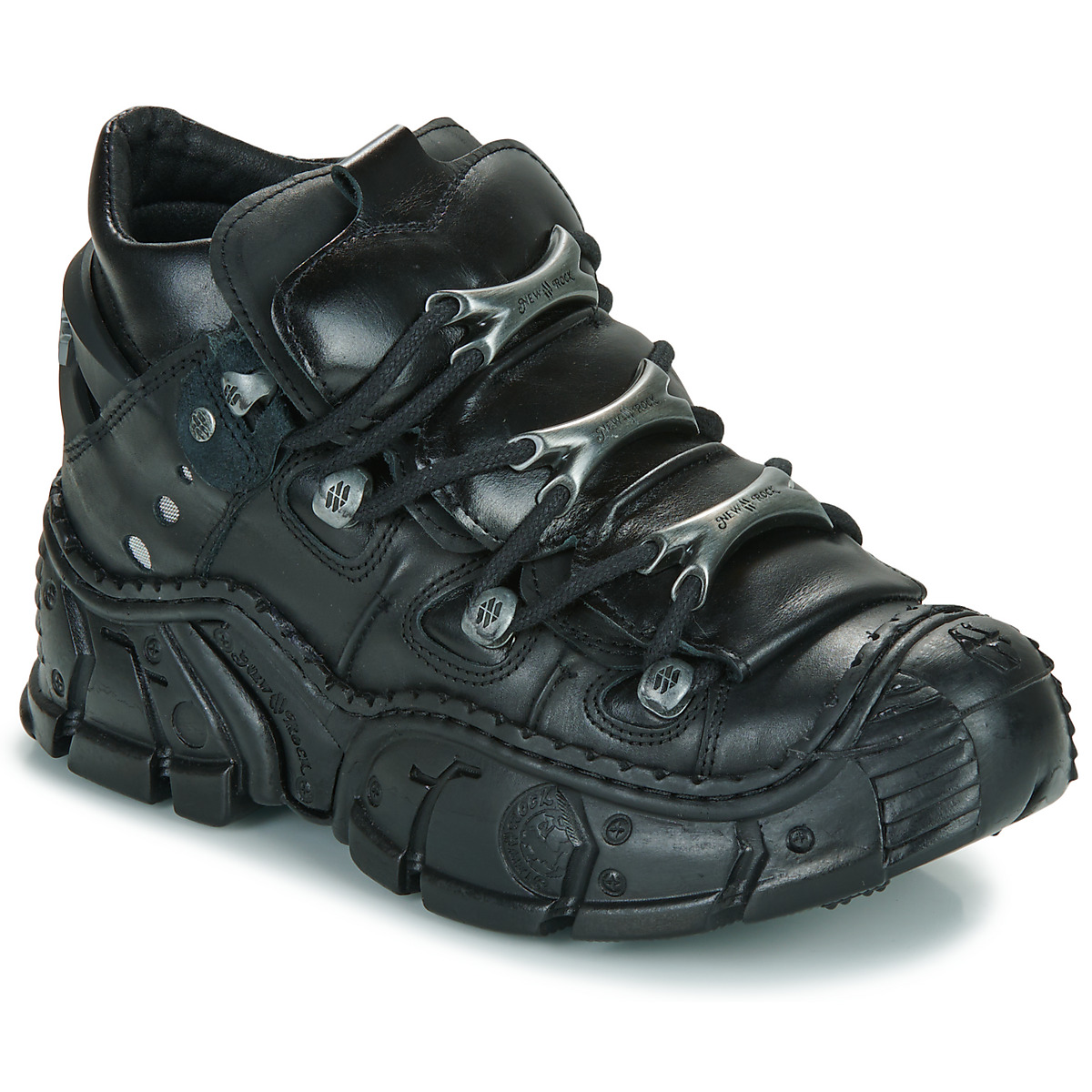 New Rock IMPACT Black - Free delivery | Spartoo NET ! - Shoes