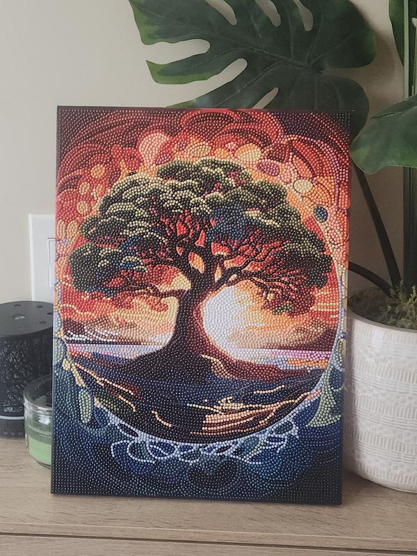 Round Tree Diamond Art Kit | Hobby Lobby | 6298210