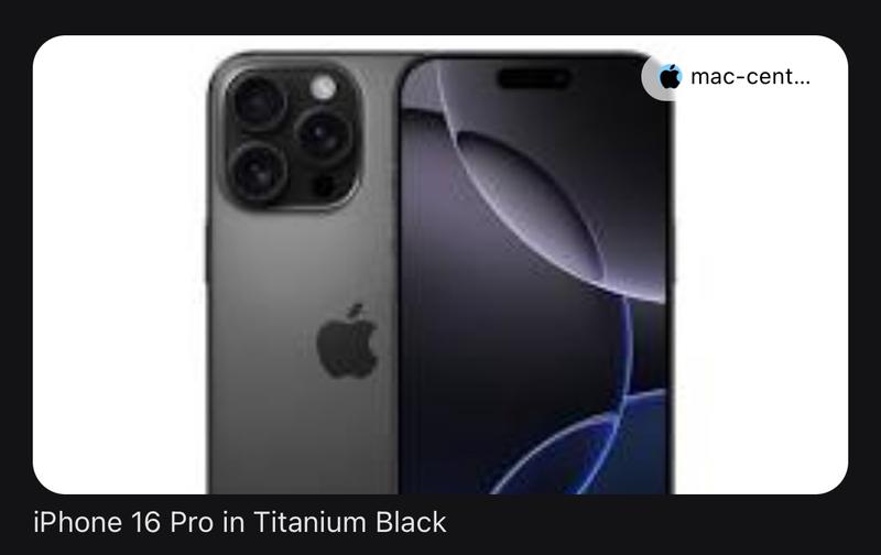 Apple iPhone 16 Black 256 GB | Optimum Mobile