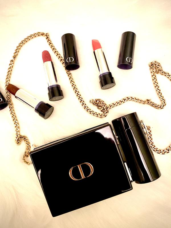 DIOR Rouge Dior Minaudière Limited Edition Clutch & Lipstick Gift