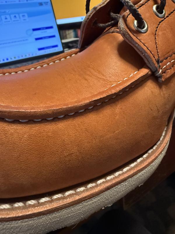 Men's Classic Moc 6-Inch Boot in Dark Brown Leather 8138