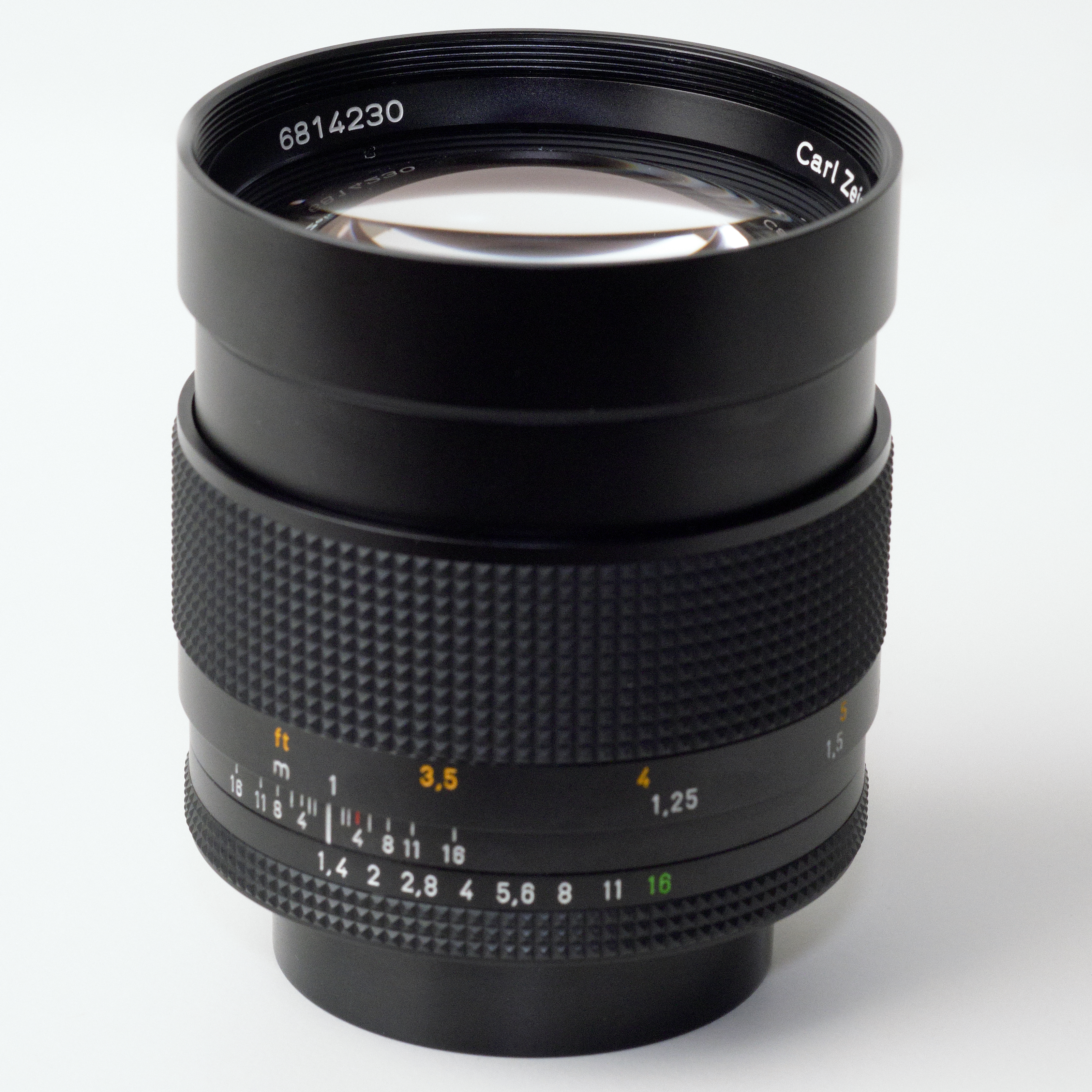 Contax Carl Zeiss 85mm 1.4 - fleckintosh