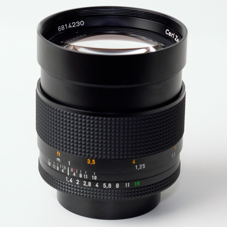 Contax Carl Zeiss 85mm 1.4 - fleckintosh