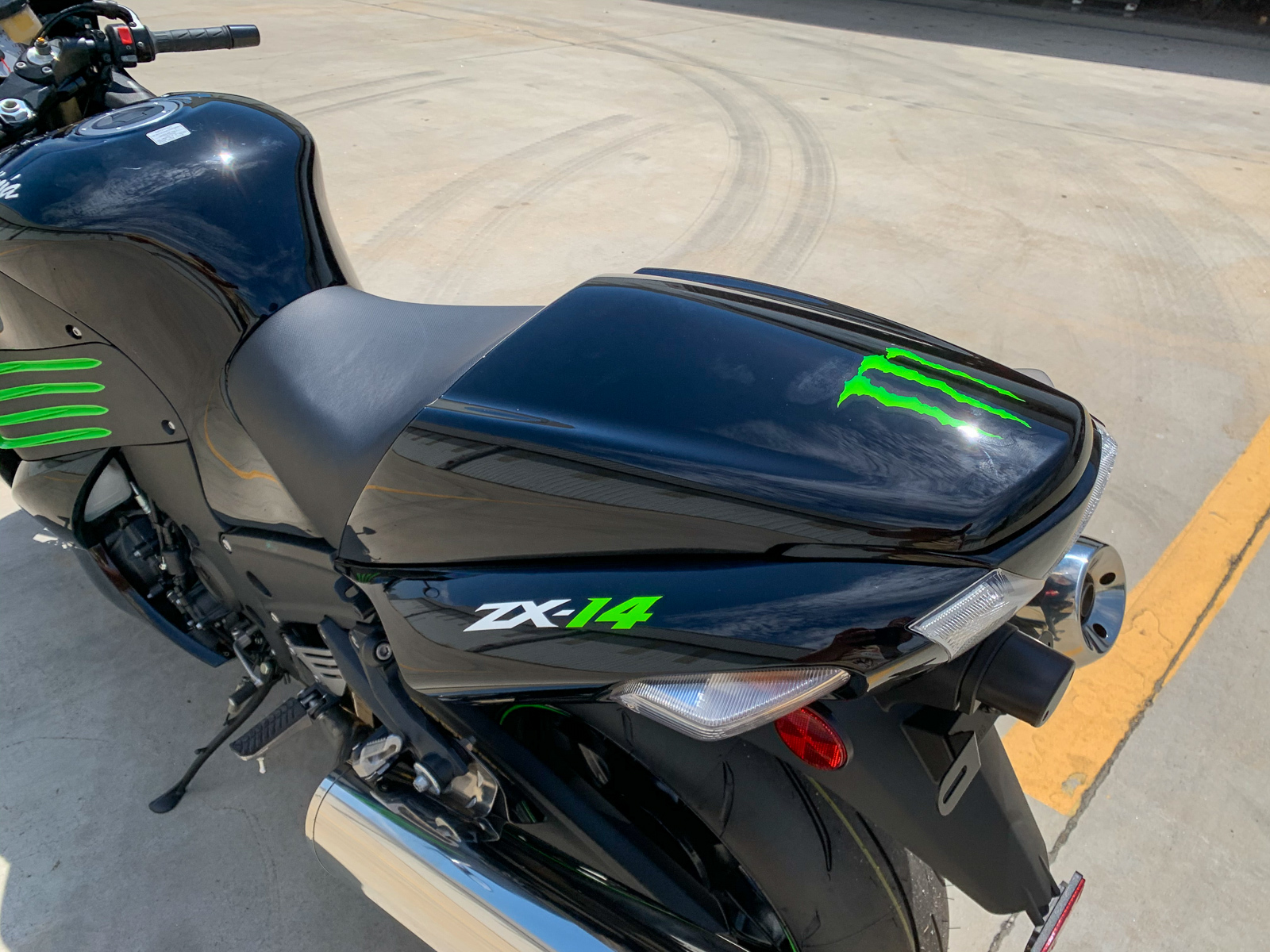 2009 Kawasaki Ninja ZX-14 Monster Energy with Zero Miles – Iconic