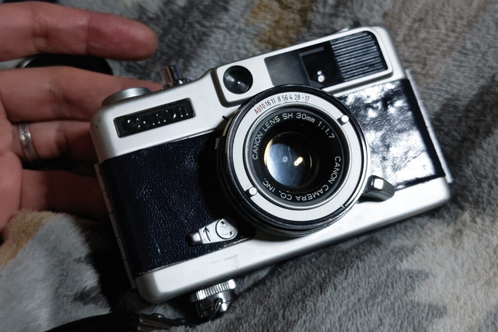 魅惑のハーフカメラ】その8、と【ジャンクカメラで遊ぼう】Canon Demi