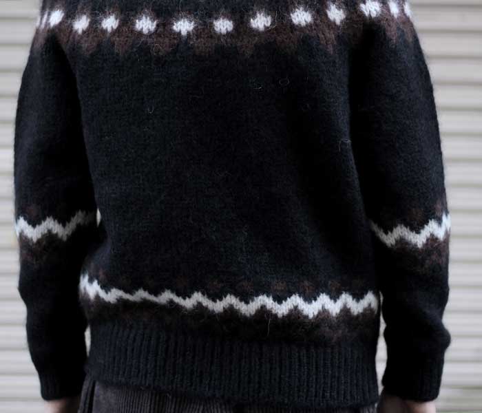 BATONER,モヘアノルディックセーター。今年の冬にも彩りを。 | andPheb