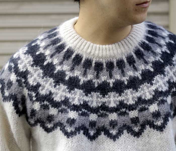 BATONER.ノルディックセーター,今年も入荷。 | andPheb Staff Blog