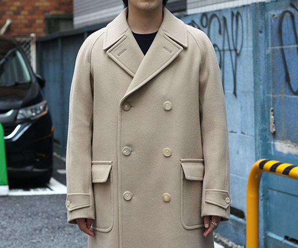 SCYE BASICS Wool cashmere Melton Long coat | andPheb Staff Blog