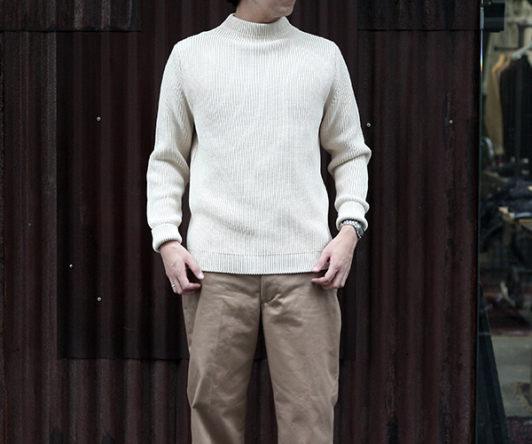 ANDERSEN-ANDERSEN コットン クルーネックニット | andPheb Staff Blog