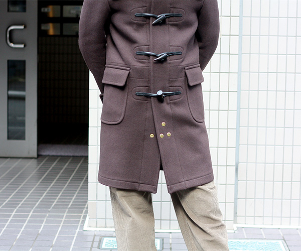 SCYE BASICS SUPER 120'S メルトンダッフルコート | andPheb Staff Blog