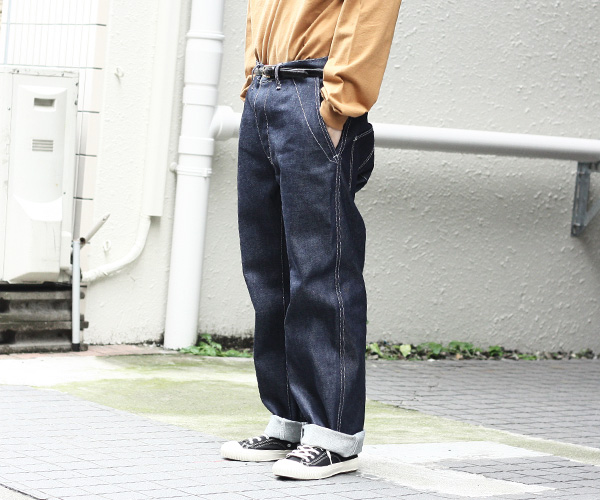 SCYE BASICS Denim Cinch Back Trousers | andPheb Staff Blog