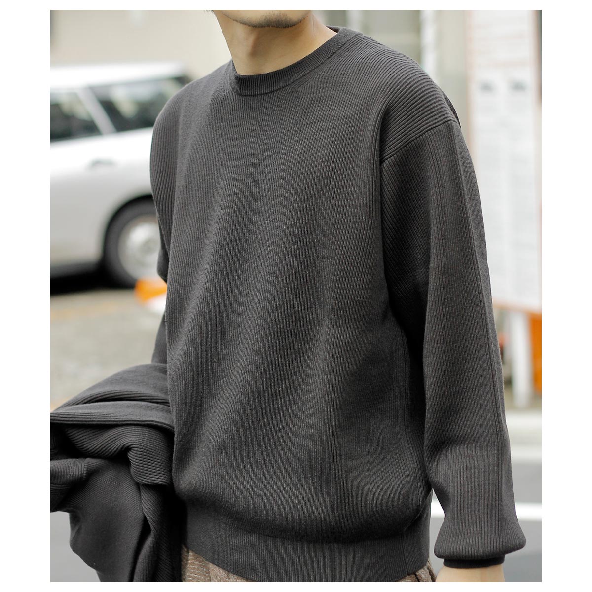 超強撚ニットから秋が始まる。#BATONER | andPheb Staff Blog