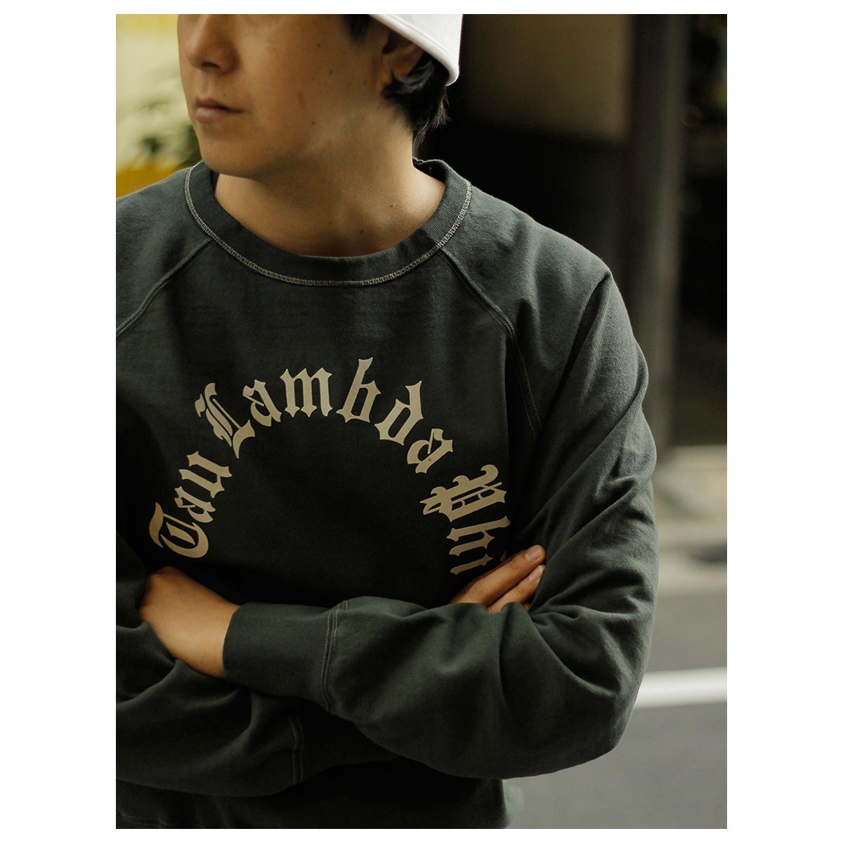 1000S,25AW入荷!!バランス抜群のラグランスウェット。 | andPheb Staff