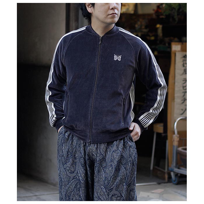 40%OFF セール ニードルズ NEEDLES ベロア トラックジャケット