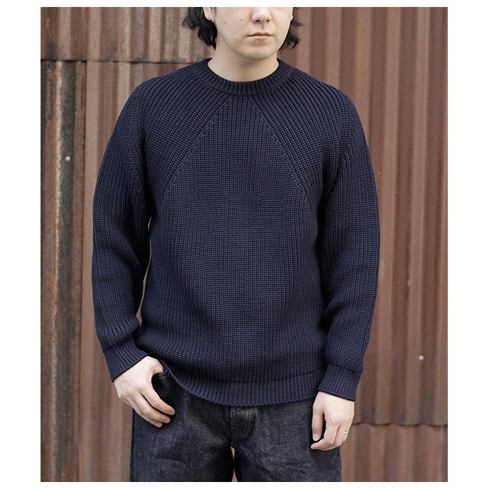 バトナー BATONER シグネチャー クルーネック セーター SIGNATURE CREW