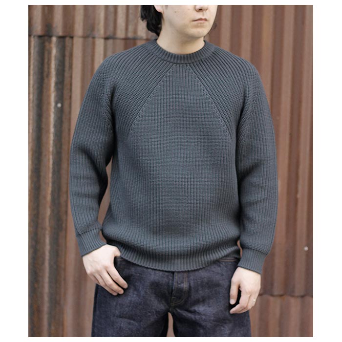 バトナー BATONER シグネチャー クルーネック セーター SIGNATURE CREW