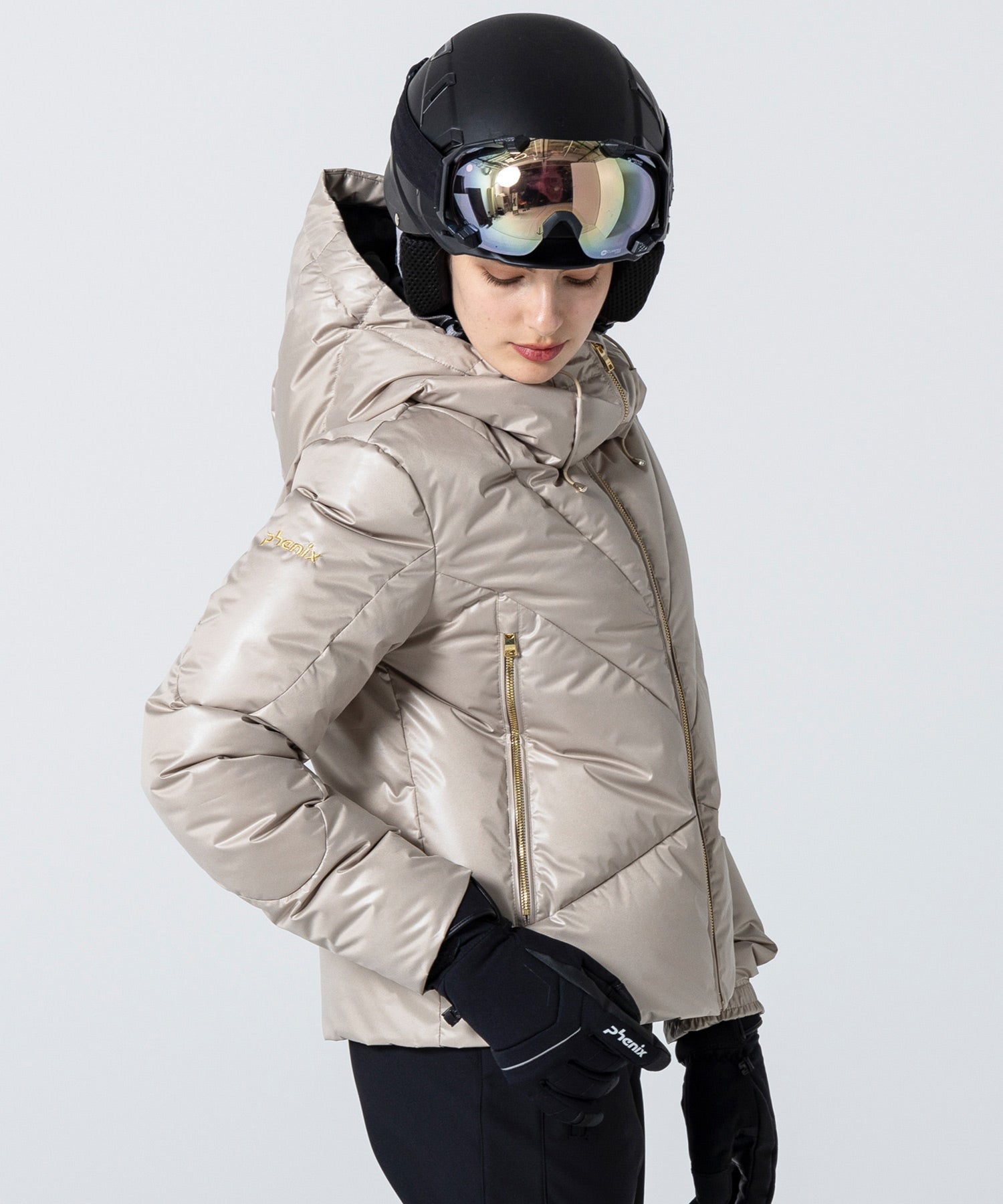 WOMENS】Irregular Cutting Down Jacket イレギュラーカッティング