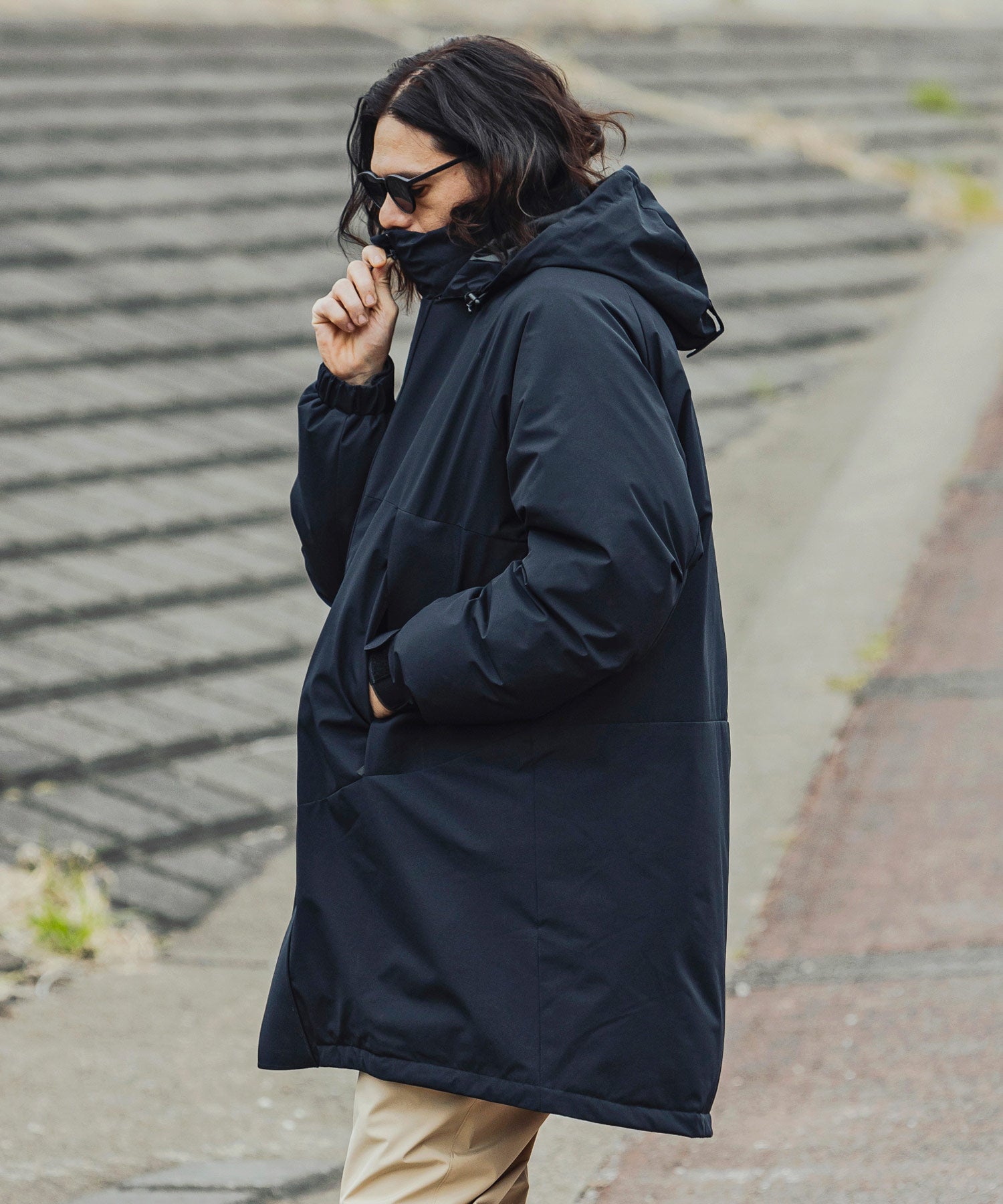 MENS】L-7 DOWN COAT ダウンコート ウィンドストッパー / WINDSTOPPER