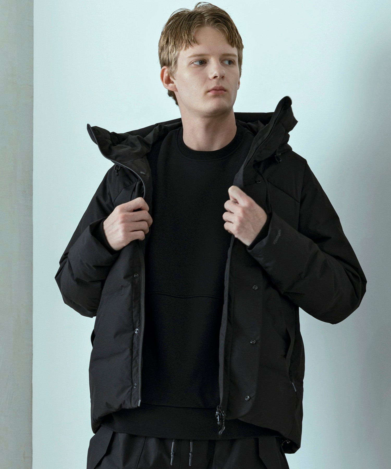 MENS】FUSED QUILTING DOWN JACKET フューズドキルティングダウン