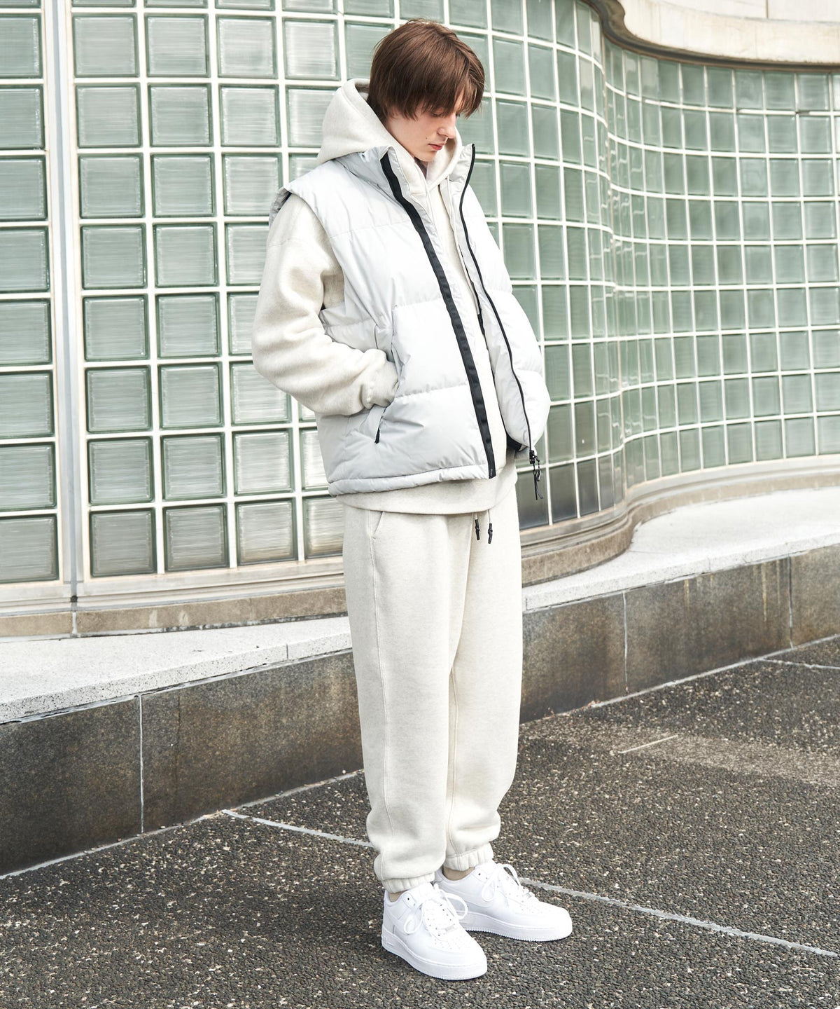 MENS】QUILTING DOWN VEST キルティング ダウンベスト / WINDSTOPPER(R