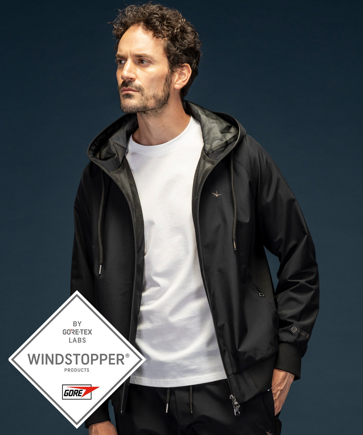 MENS】GTX ZIP HOODIE ジップフーディー / WINDSTOPPER(R) プロダクト