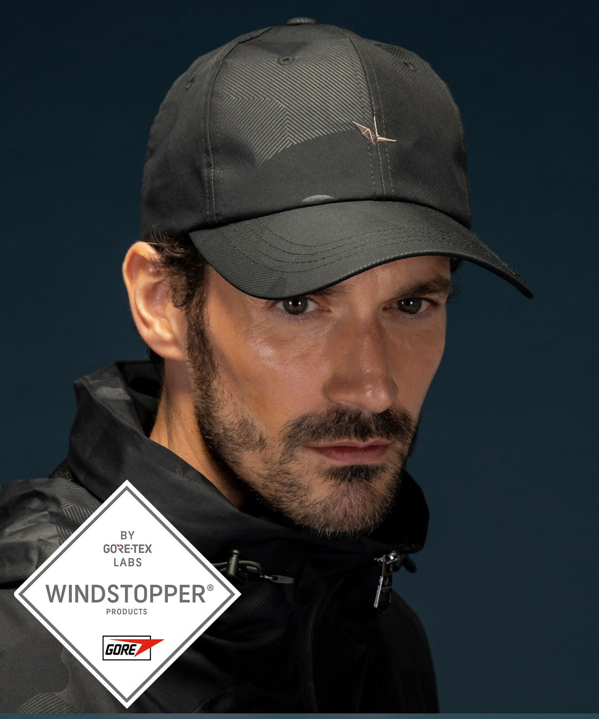 MENS】GTX CAP キャップ / WINDSTOPPER(R) プロダクト by GORE-TEX