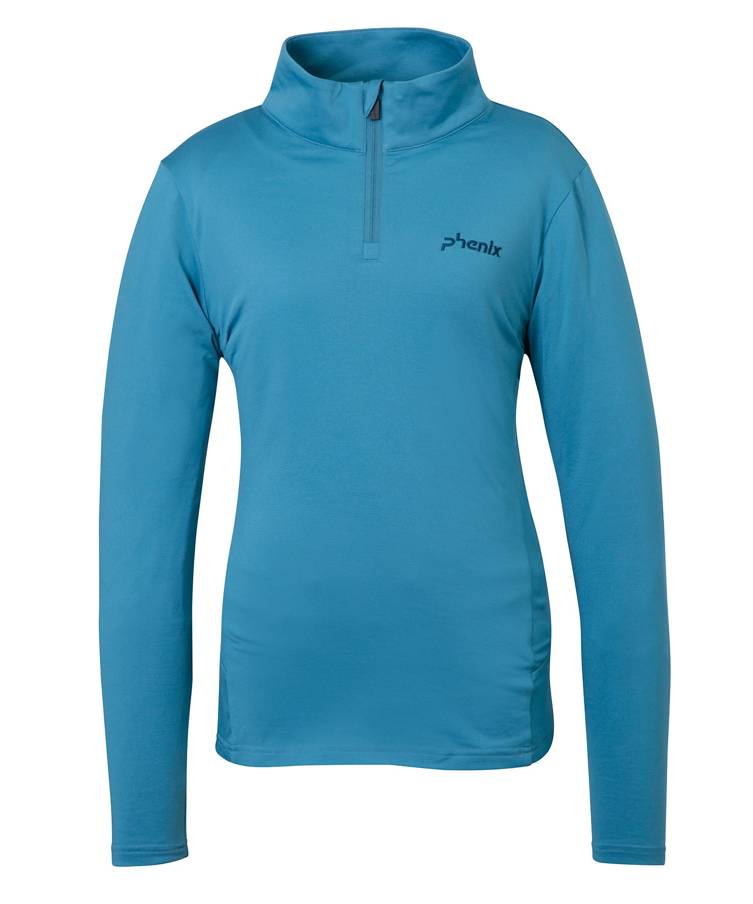 WOMENS】Basic Set-in Sleeve 1/2 Zip Tee ベーシックセットイン