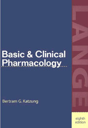 学会員の著書紹介：Basic & Clinical Pharmacology. 8th ed