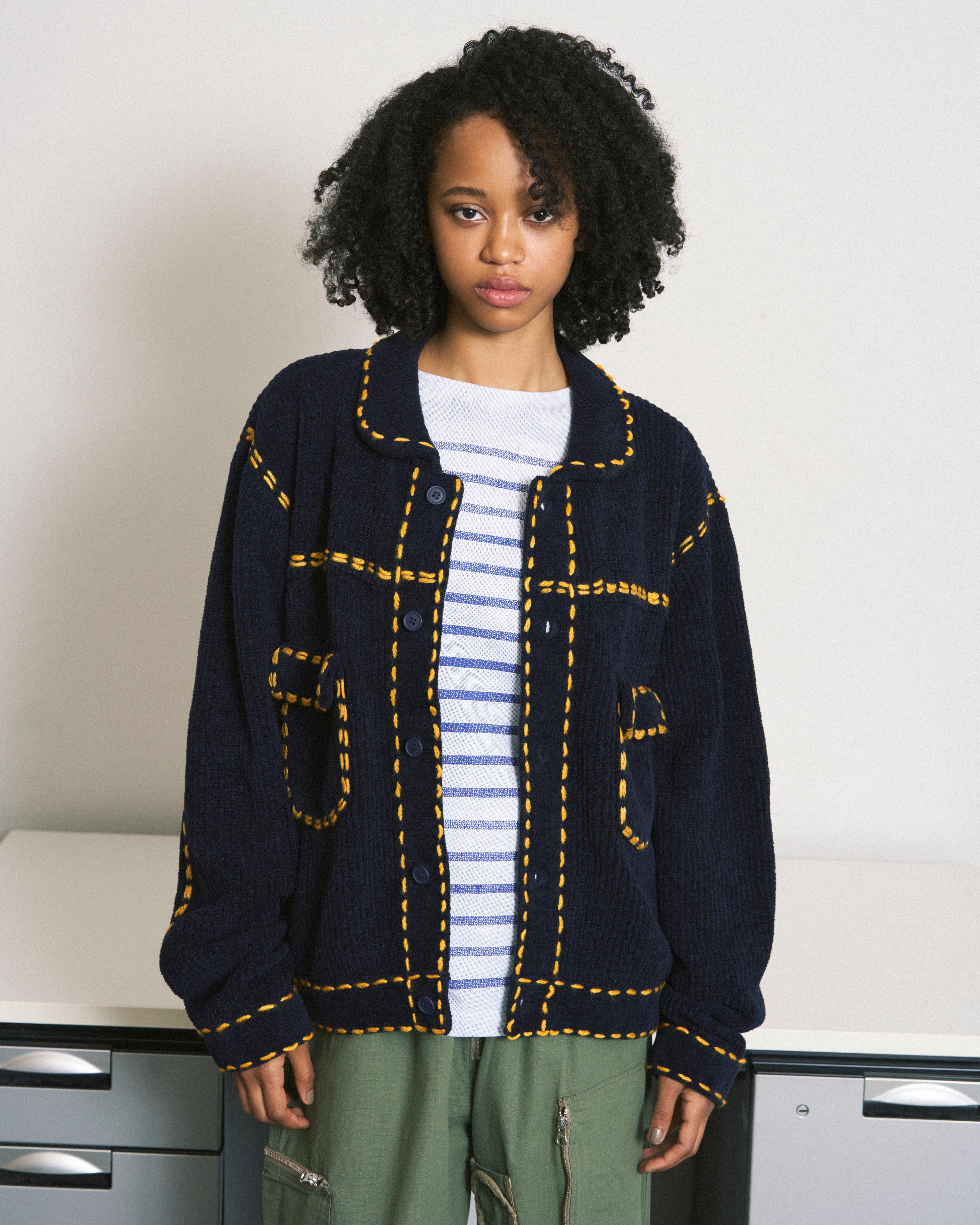 PG1 KNIT NAVY – PHINGERIN