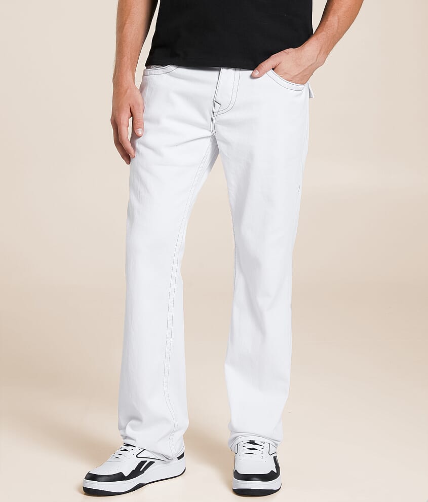True Religion Ricky Relaxed Straight Jean - Men's Jeans in Optic