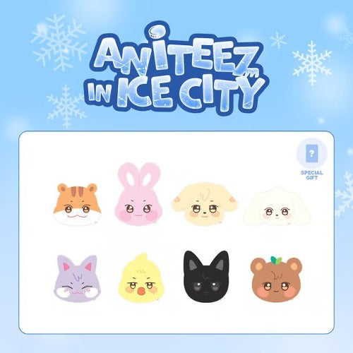 ATEEZ] [ANITEEZ IN ICE CITY] FACE CUSHION – Pink Beat K-pop Shop