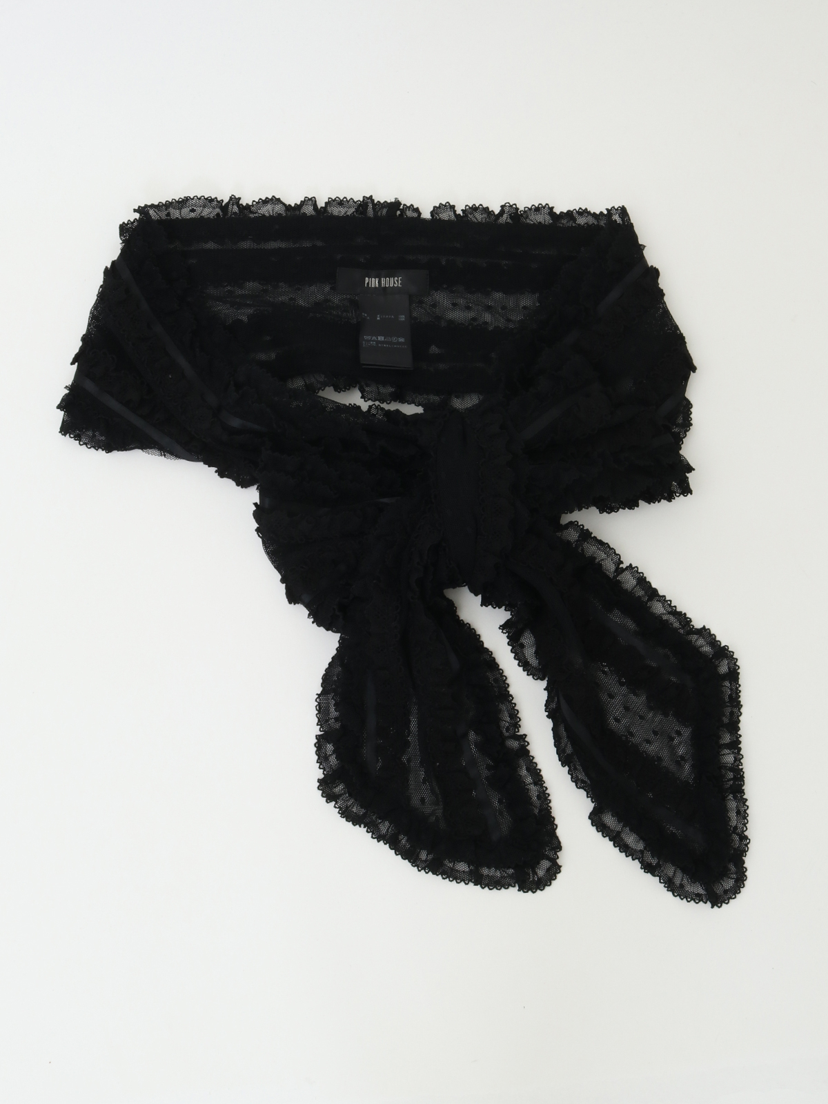 ポルカドットチュールサッシュベルト｜ピンクハウスオフィシャル