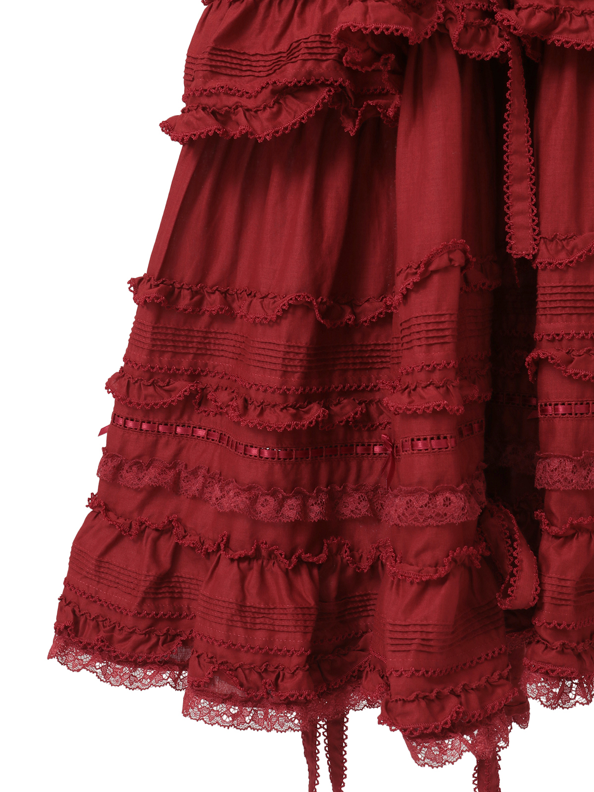 ローズ刺繍使いタブリエドレス｜ピンクハウスオフィシャルオンライン