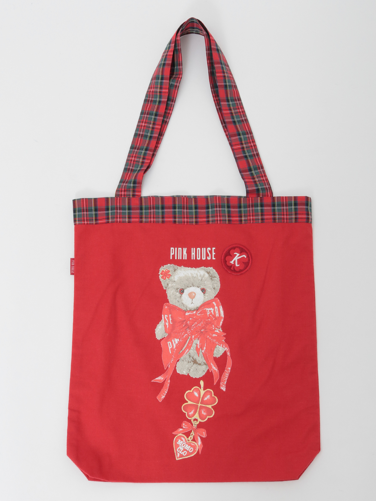 PINK HOUSE×Momoclo テディ＆ネコプリントバッグ｜ピンクハウス