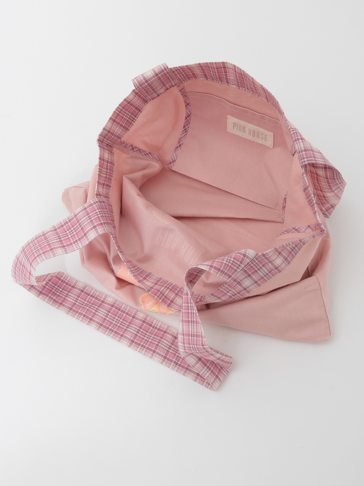 PINK HOUSE×Momoclo テディ＆ネコプリントバッグ｜ピンクハウス