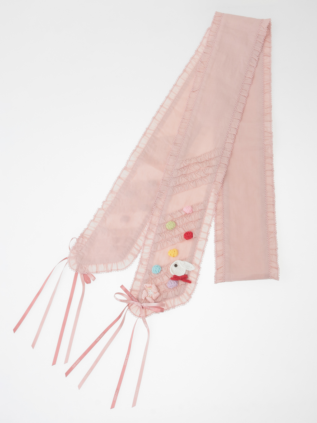 カラフルポップル付きサッシュリボン｜ピンクハウスオフィシャル