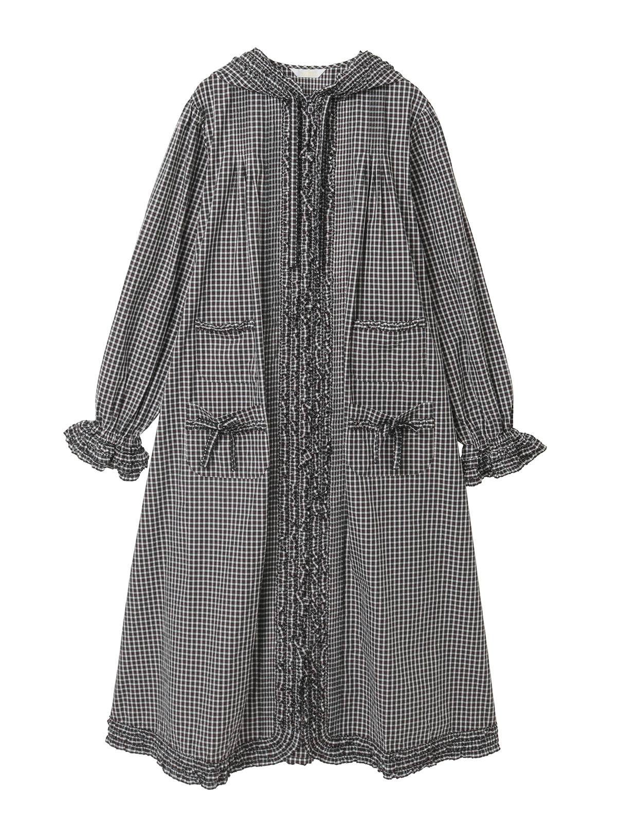 オリジナルチェックフード付きワンピース｜ピンクハウスオフィシャル