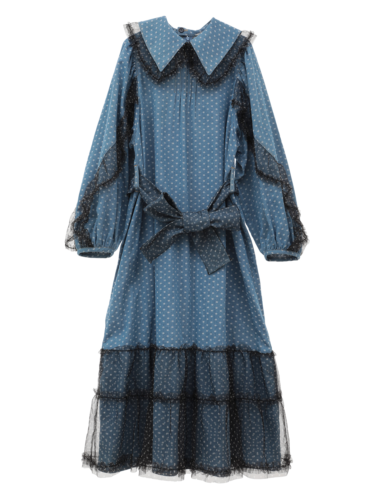 デニムドットジャカードワンピース｜ピンクハウスオフィシャル