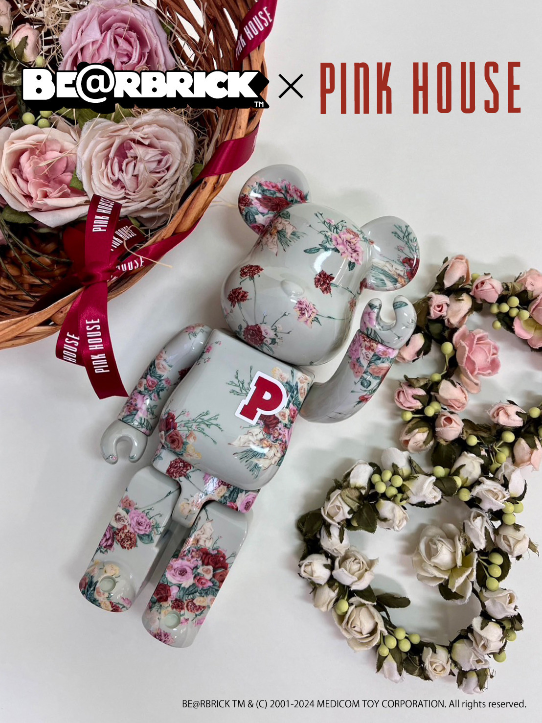 BE@RBRICK×PINK HOUSE 12/1(sun.) RELEASE｜ピンクハウス