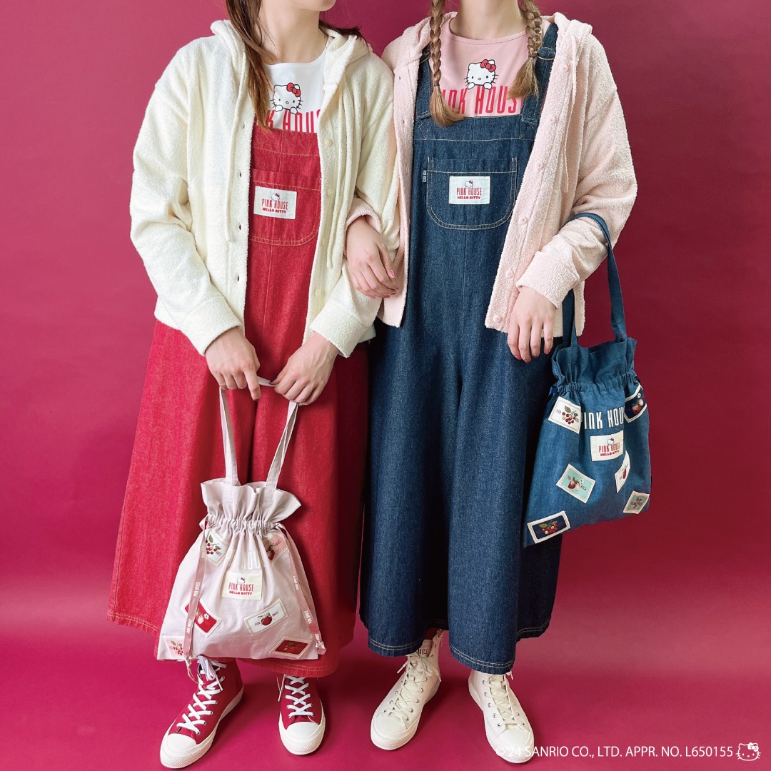 PINK HOUSE×HELLO KITTY コラボレーションアイテム発売｜ピンク