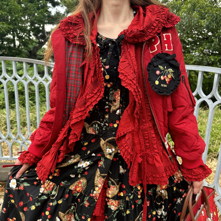 野ばらとチェリー｜ピンクハウスオフィシャルオンラインストア｜PINK