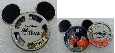 PP88112 - DLR - Reel Characters - Lady and the Tramp - PinPics
